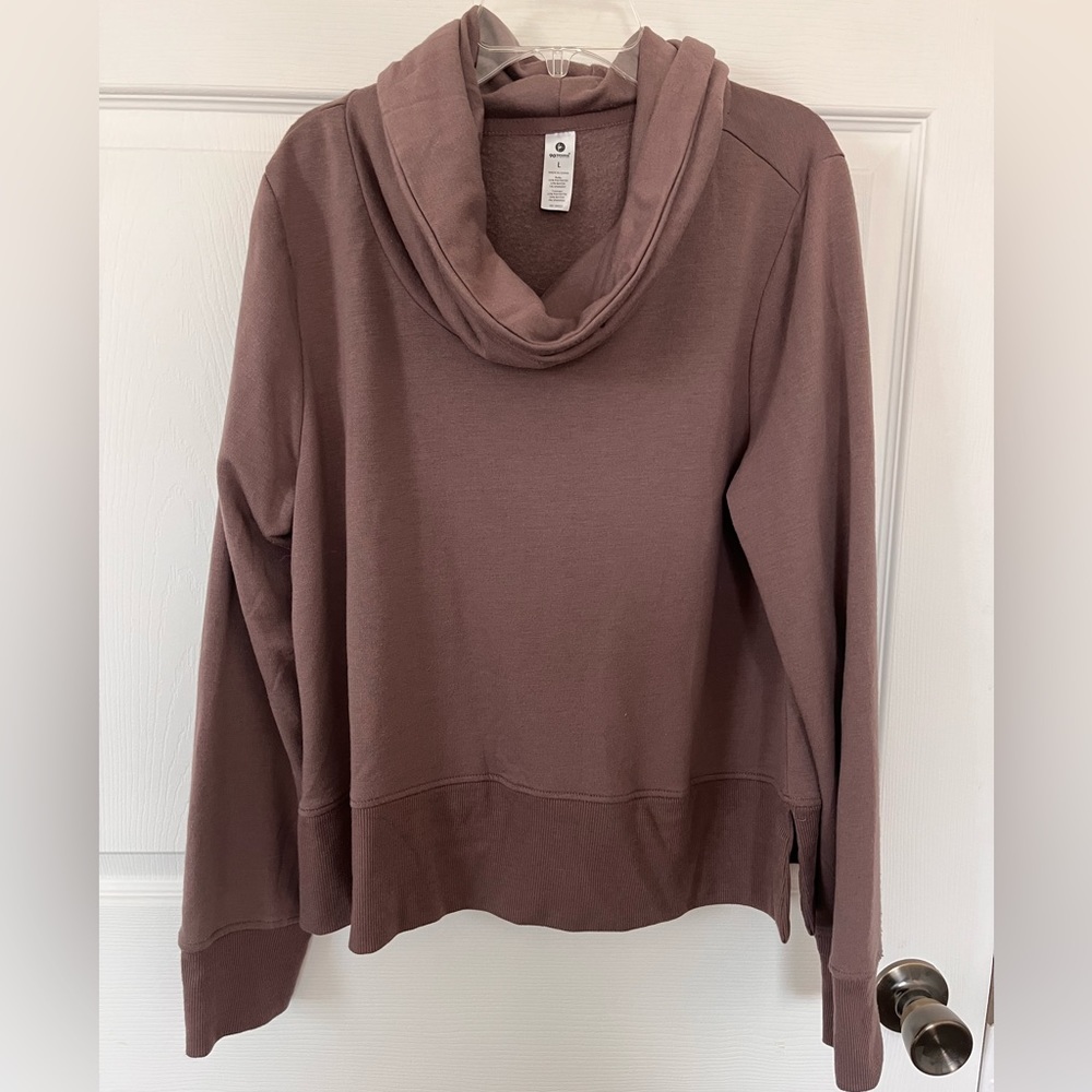 90 degree brown sweatshirt